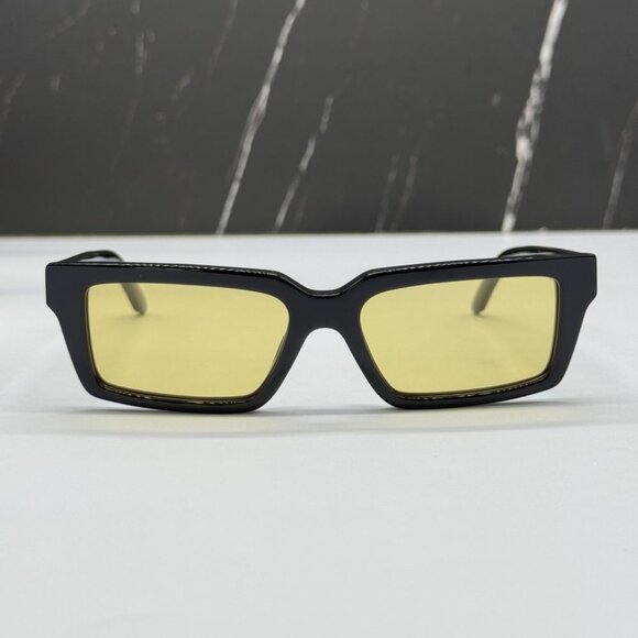 NEW OFF-WHITE OERI13A WARREN 1018 SUNGLASSES UNISEX SQUARE HAVANA EYEWEAR - Picture 2 of 9